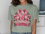 Faux Patchwork Stronger Together Tee thumbnail 11