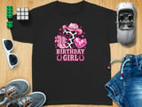 Cowgirl 7th Birthday Girl Tee thumbnail 10