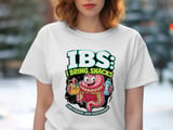 IBS T-Shirt, Funny Gut Tee, I Bring Snacks Shirt, Low FODMAP, High Maintenance, Digestive Health Awareness, Novelty Graphic Tee thumbnail 3