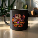 Trick Or Treat Ill Take The BBQ Mug thumbnail 10