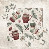 Festive Hygge Winter Digital Pattern Size Bundle Png thumbnail 11