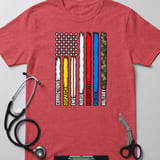 First Responder Flag Tee thumbnail 2