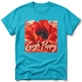 Gogh Poppy ~ Comfort Colors Premium Tee thumbnail 5