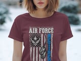 Retired Air Force Veteran Tee thumbnail 5