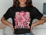 Fight Like A Girl Faux Patchwork Tee thumbnail 3