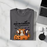 Get In Losers, Funny Halloween T-Shirt, Goose T-Shirt, Pumpkin Car T-Shirt, Halloween Geese T-Shirt, Unique Fall T-Shirt, Cute Spooky Shirt thumbnail 5