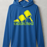 Pickleball Sport-Tek Performance Hood, addicted, Lightweight Hoodie thumbnail 3