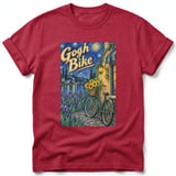 Gogh Bike ~ Comfort Colors Premium Tee thumbnail 2