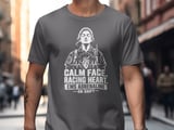 Calm Face Racing Heart EMS Tee thumbnail 7