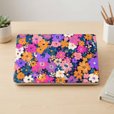 Retro Floral Meadow MacBook Case thumbnail 3