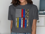 First Responder American Flag Tee thumbnail 9