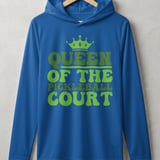 Pickleball Sport-Tek Performance Hood, Queen of the Pickleball Court, Lightweight Performance Hoodie thumbnail 3