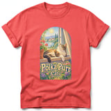 Polka Purr ~ Comfort Colors Premium Tee thumbnail 3