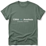 CRNA Anesthesia Steady Hands Tee thumbnail 9