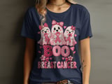 Boo to Breast Cancer Faux Patchwork Tee thumbnail 14