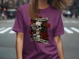 Life Is A Gamble T-Shirt, Tattoo Style Skull Roses T Shirt, Poker Cards Dice Tee, T Shirts for National Tattoo Day, Casino Luck Gambling thumbnail 9
