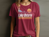 Lake Ontario Vintage Sunset Tee & Sweatshirts thumbnail 4