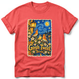 Gogh Tweet ~ Comfort Colors Premium Tee thumbnail 3