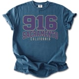 916 Sacramento California Tee thumbnail 5