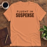 Fluent in Suspense Softstyle Tee thumbnail 1