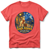 Gogh Alpaca ~ Comfort Colors Premium Tee thumbnail 3