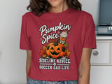 Pumpkin Spice Soccer Dad Life Tee thumbnail 6