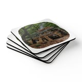 Grand Wagoneer, The Waggy Corkwood Coaster Set, Cute Animal Coasters, Wildlife Art, Unique Coasters, Car Lover Gift, Fun Home Decor thumbnail 2