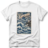 Lake Superior Storm ~ Comfort Colors Premium Tee thumbnail 9