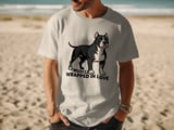 Muscle Wrapped In Love Tee | Pit Bull Shirt | Pittie Lover Gift | Bully Breed Apparel thumbnail 8