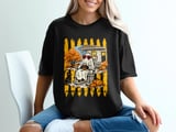 Mentally I'm Here Ghost Sweatshirt, Cozy Fall Hoodie, Introvert Humor Shirt, Spooky Season T-shirt, Coffee Lover Gift thumbnail 2