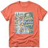 Gogh Puddle Jump ~ Comfort Colors Premium Tee thumbnail 4