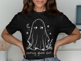 Resting Ghost Face Tee thumbnail 7