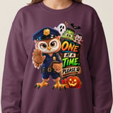 Halloween Officer Hoot the Owl Sweatshirt thumbnail 13
