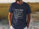 Teacher Mode Patience Coffee Tee thumbnail 4