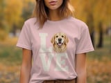 Golden Retriever Love Tee thumbnail 3