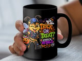 Trick Or Treat Check Vitals EMT Mug thumbnail 11