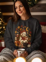 Cozy Reading Ghost Tee thumbnail 10