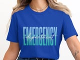 ER Nurse Emergency Department Healthcare T-Shirt, Medical Profession Practitioner Apparel thumbnail 5
