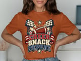Cheer Snack Repeat Tee or Sweatshirt thumbnail 10