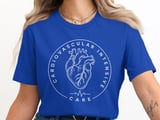 Cardiovascular Intensive Care Anatomical Heart Nurse T-Shirt thumbnail 5