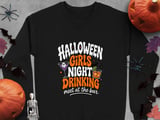 Halloween Girls Night Drinking Sticker thumbnail 8