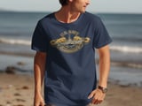 U.S. Navy Submariner Dolphins T-Shirt, Proud Submarine Veteran Gift, Military Service Tee, Naval Force Apparel, Patriotic thumbnail 5
