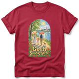 Gogh Sunday Stroll ~ Comfort Colors Premium Tee thumbnail 2