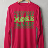 Pickleball Sport-Tek Long Sleeve Tee, Just One More Game, Sun Shield Shirt for Pickleball Court Play thumbnail 8