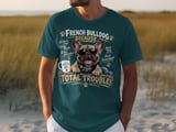 French Bulldog Total Trouble Tee thumbnail 2