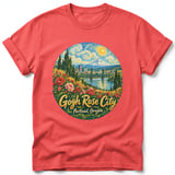 Gogh Rose City ~ Comfort Colors Premium Tee thumbnail 4