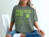 Pickleball Comfort Colors Shirt, Pickleball Mom Like A Normal Mom But Cooler, Vintage Graphic Tee thumbnail 6