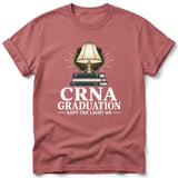 CRNA Graduation Kept The Light On Tee thumbnail 1