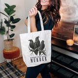 Support Your Local Murder Tote Bag thumbnail 5