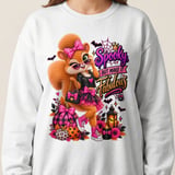 Spooky Fabulous Sally the Squirrel Sweatshirt thumbnail 7